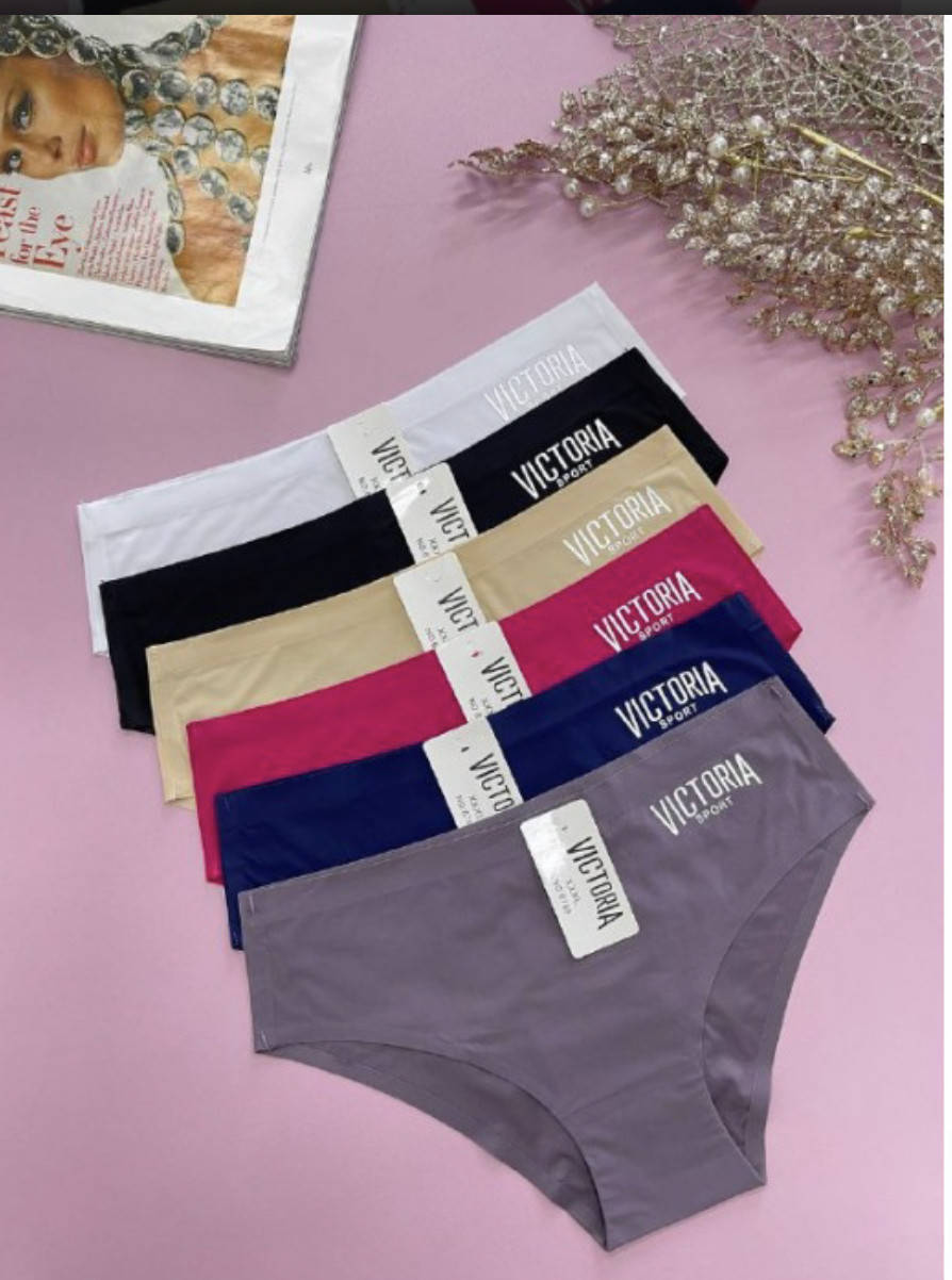 

Женские бесшовные трусики слипи Viсtoria Sport M, Черный