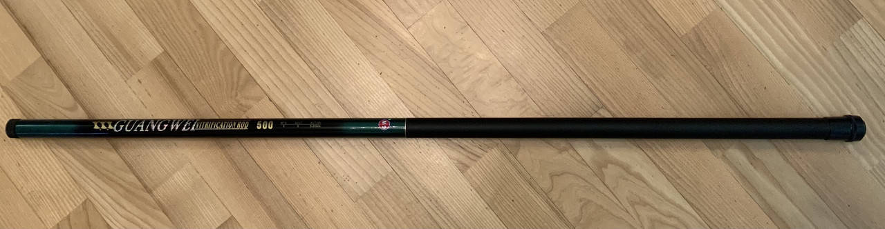 

Телескопическое удилище Guangwei Vitrification Rod без колец 5 м (5-20 г), Зелёный