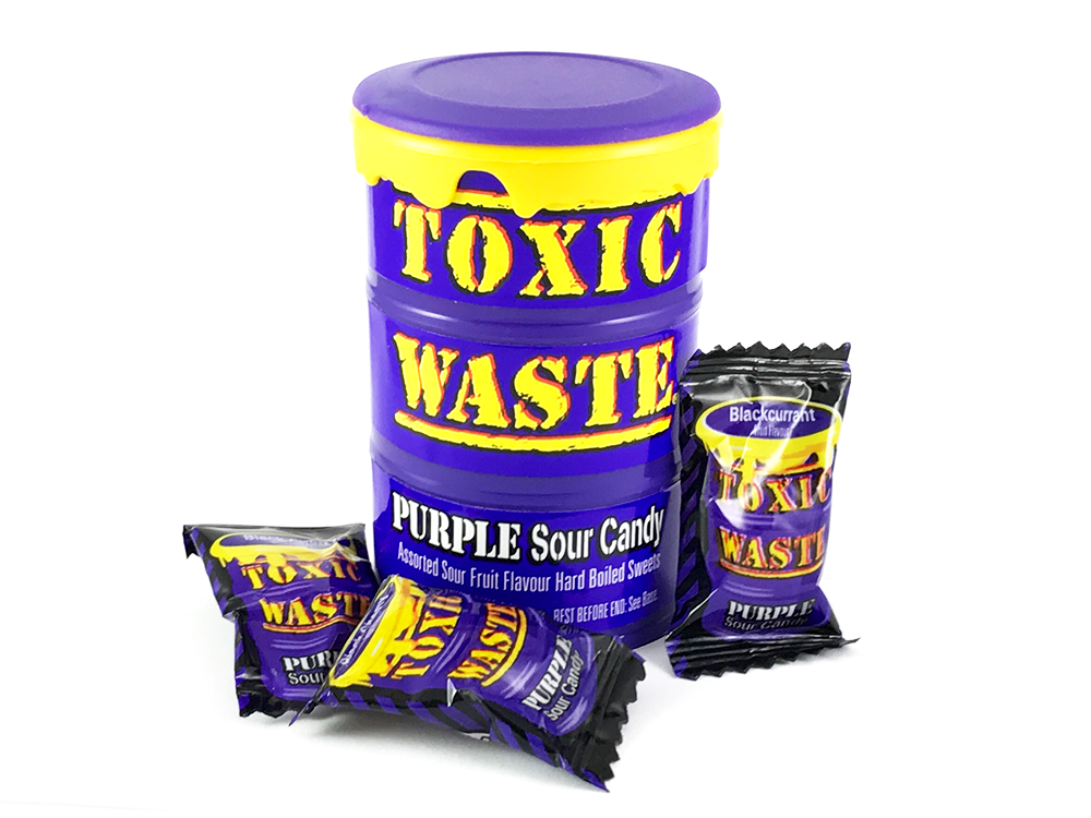 

Конфеты Toxic Waste Purple