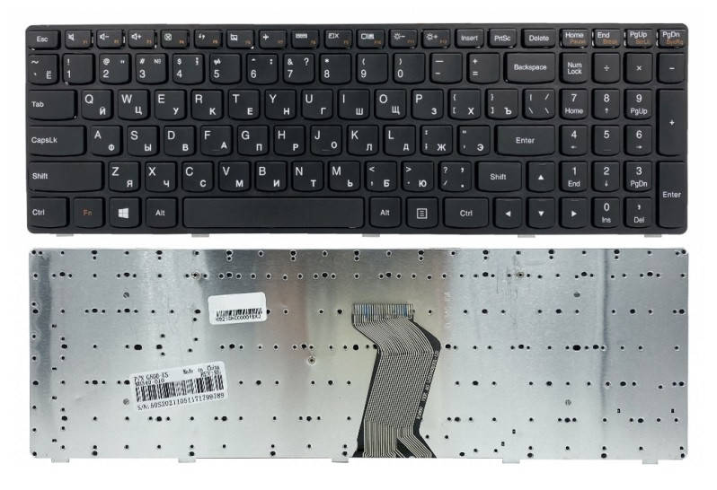 

Клавиатура LENOVO IdeaPad G500 G505 G510 G700 G705 G710 A/AM/E/G, Черный