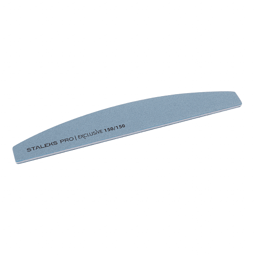 

Пилочка для ногтей полумесяц STALEKS PRO EXCLUSIVE, 150/150 грит, NFX-42/9