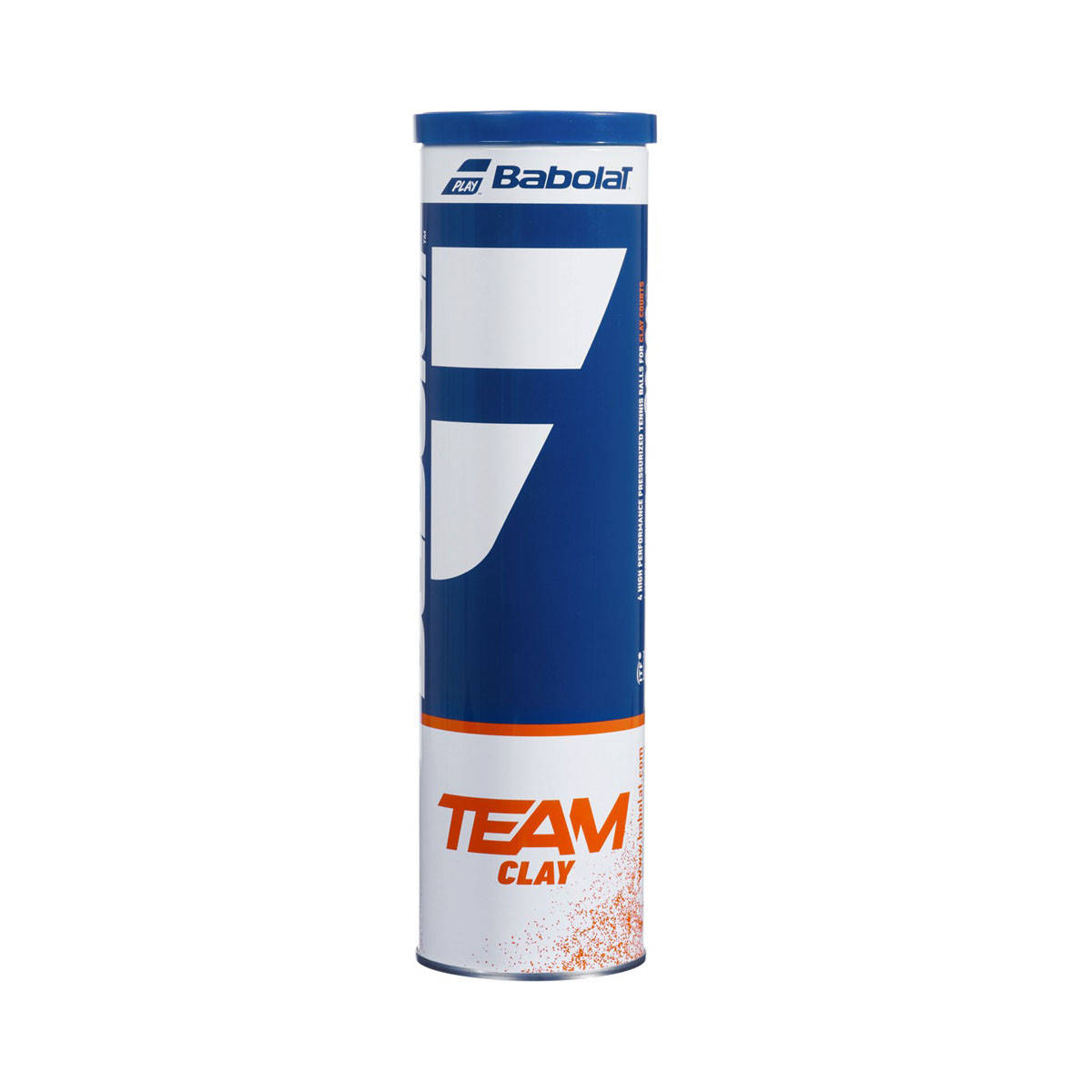 

Новые мячи BABOLAT Team Clay для большого тенниса 4 мяча в банке