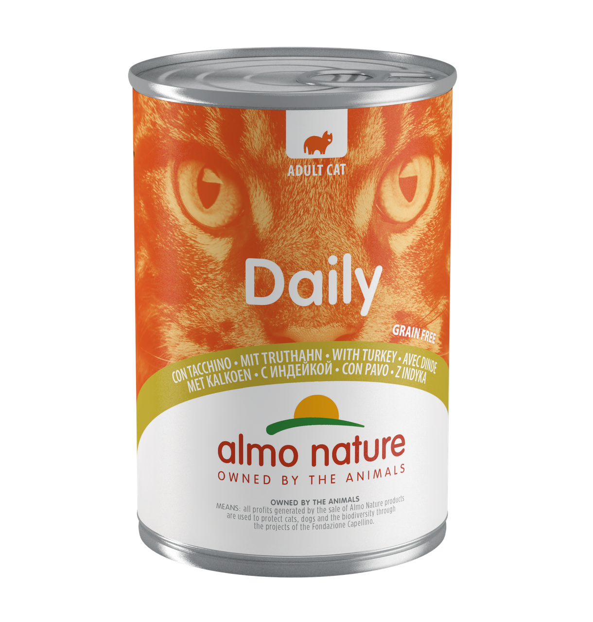 

Almo Nature Daily Cat, 400 гр (індичка)