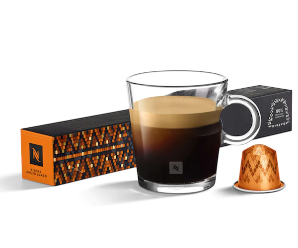 

Кофе в капсулах Nespresso Vienna Linizio lungo (тубус) 10 шт
