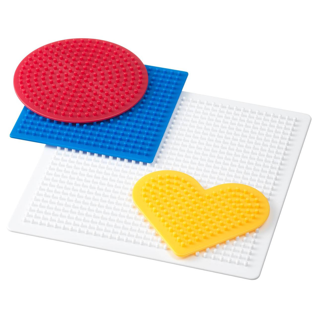 

Формы для мозаики IKEA PYSSLA 4 шт разные цвета 701.285.71