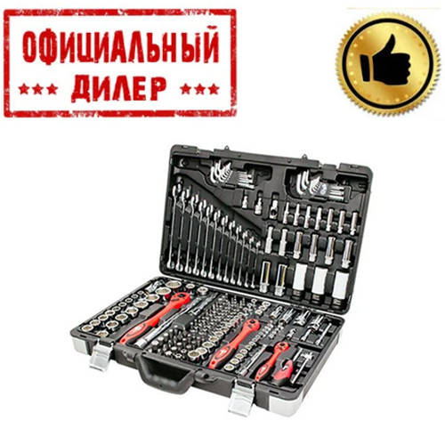 

Профессиональный набор инструментов, 1/4" & 3/8" & 1/2", 176 ед. INTERTOOL ET-7176