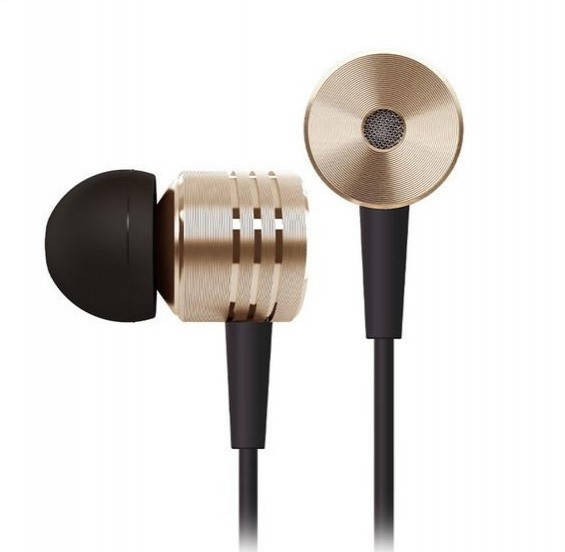 

Наушники гарнитура Xiaomi earphones Piston v2, Золотистый