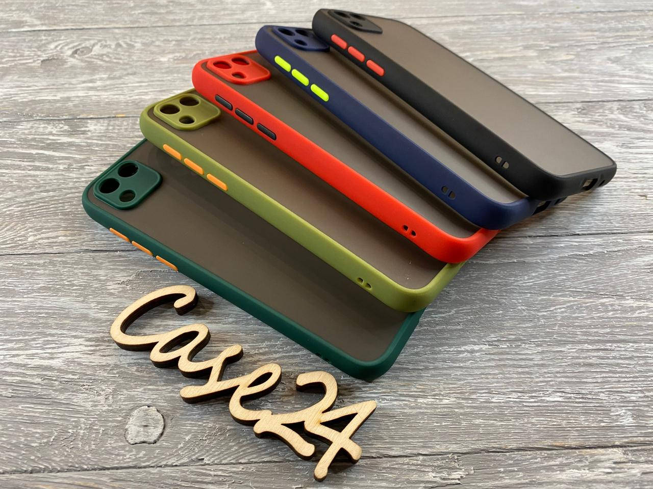 

TPU чехол накладка Matte Color Case (TPU) для Huawei Y5p (5 цветов)