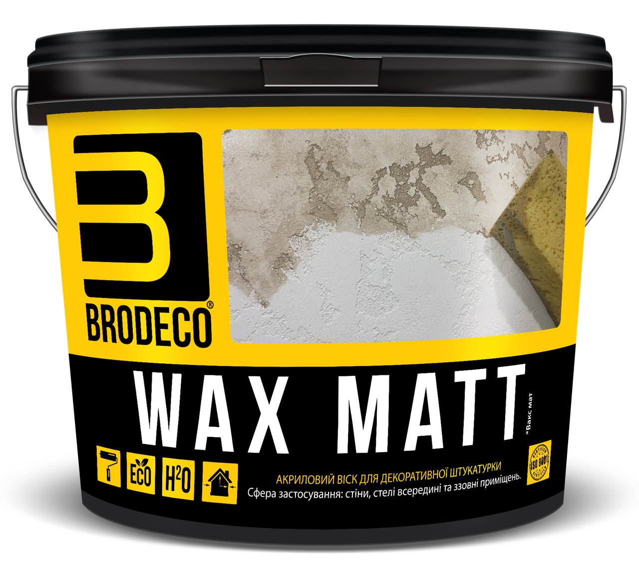 

Воск для штукатурки Wax Matt TM Brodeco 1л, Белый