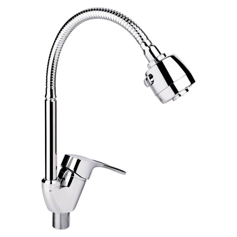 

Смеситель для кухни Lidz (CRM) 44 80 008F-4 с рефлекторным изливом, Хром