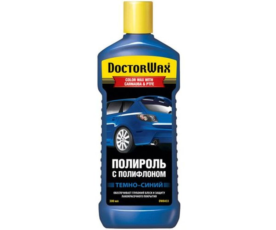 

Полироль с воском и PTFE темно-синий Doctor Wax With Carnauba Wax & PTFE 300мл 151812