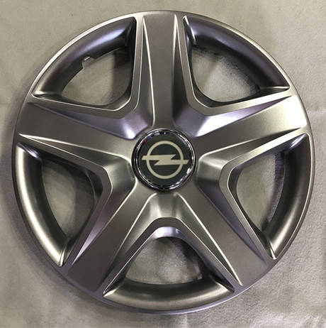 

Колпаки Opel R13 серебро - (SJS ke4119) - комплект (4 шт.)