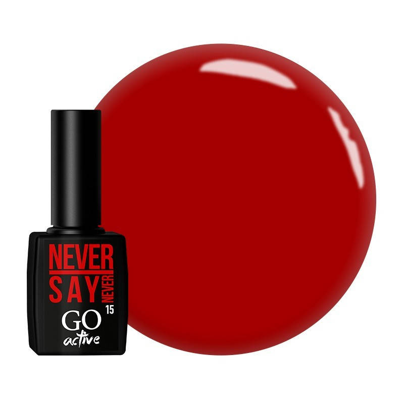 

Гель-лак для ногтей Go Active №15 Красный 10 мл (16902Qu)