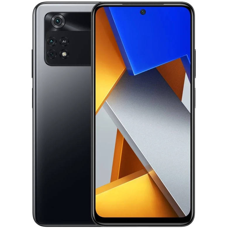 

Смартфон Xiaomi Poco M4 Pro 4G 8/256GB, Power Black, EU, Черный