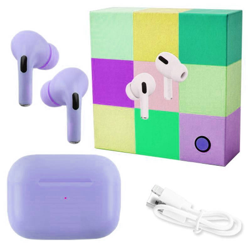 

Беспроводные вакуумные Bluetooth наушники AirPods Pro, сиреневый, Фиолетовый