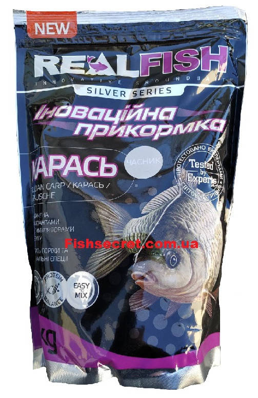

Рыболовная прикормка REAL FISH чеснок