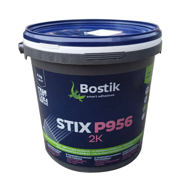 

BOSTIK STIX P956 2k 6 кг (клей для напольных покрытий)