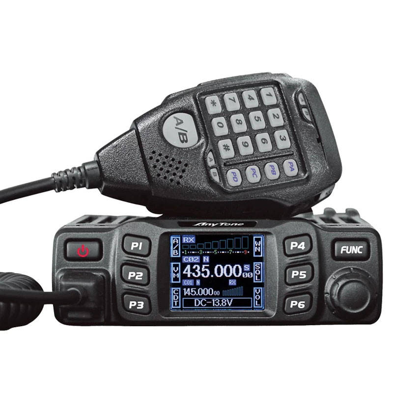 

Рация автомобильная AnyTone AT-778UV + USB кабель, VHF/UHF, 5/15/25W, 200ch, супергетеродин, S-метр ОРИГИНАЛ
