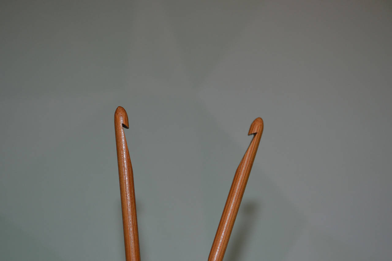 

Крючок для вязания бамбуковый, №5