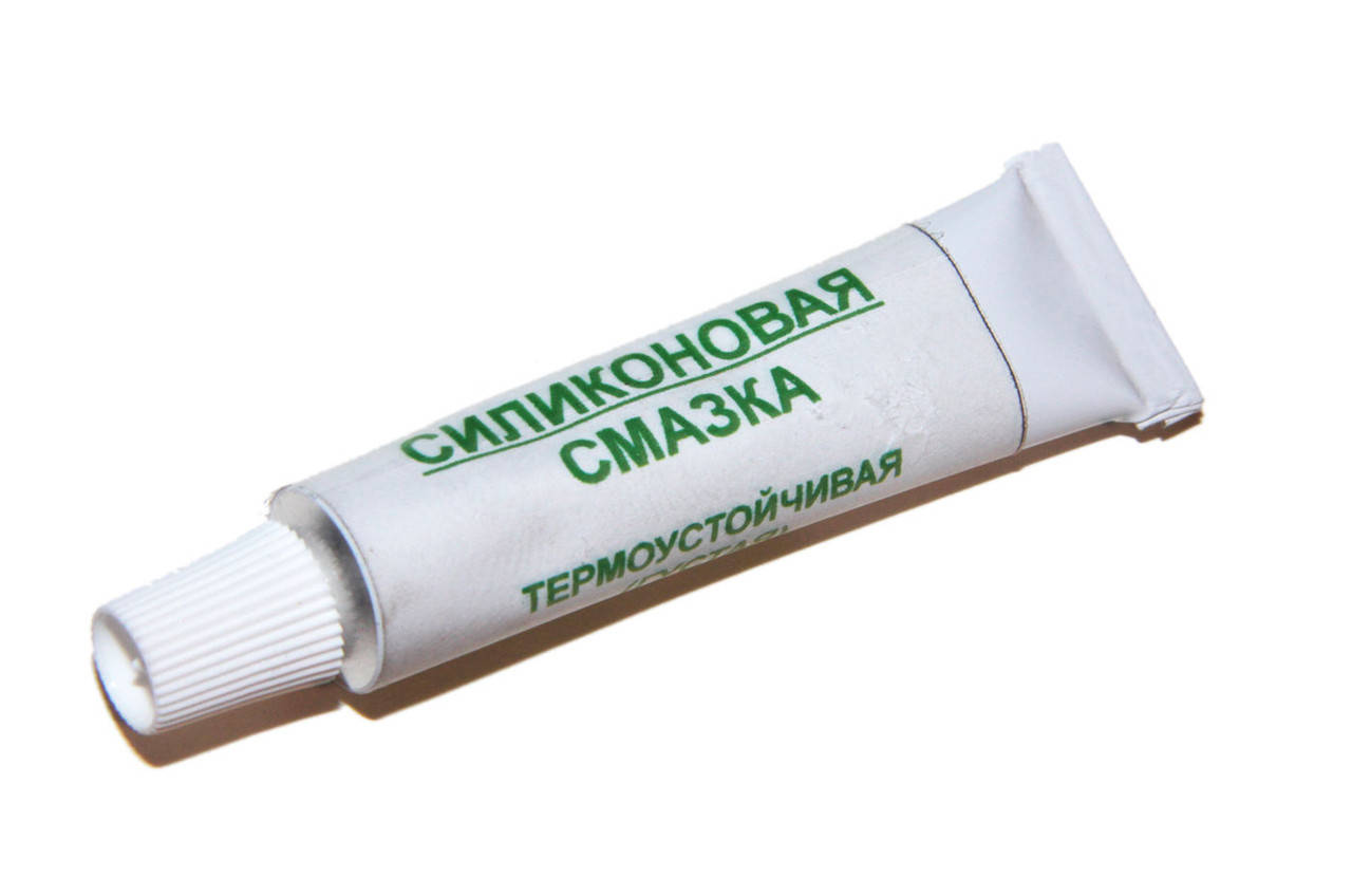

Силиконовая термостойкая смазка 10 мл густая тюбик