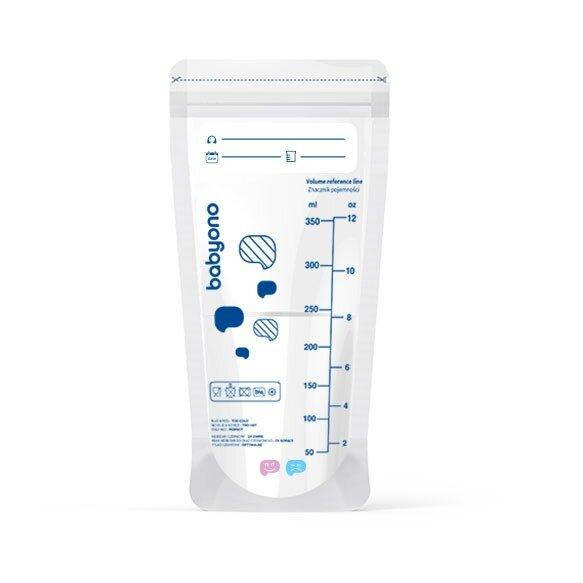 

Пакеты для хранения грудного молока с индикатором температуры Natural Nursing BabyOno 350 мл, 20 шт