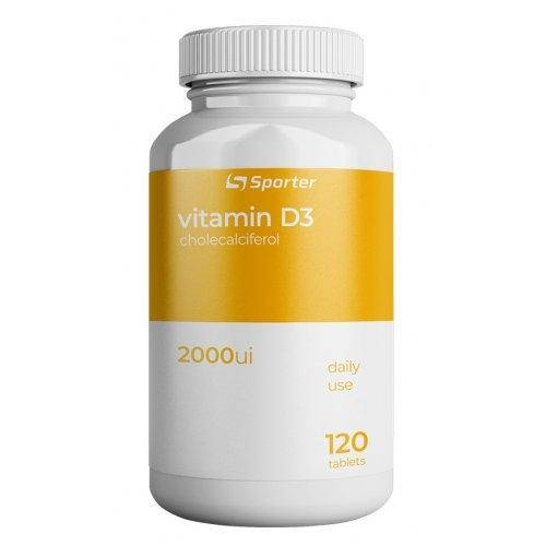 

Sporter Vitamin D3 2000 iu 120 tab