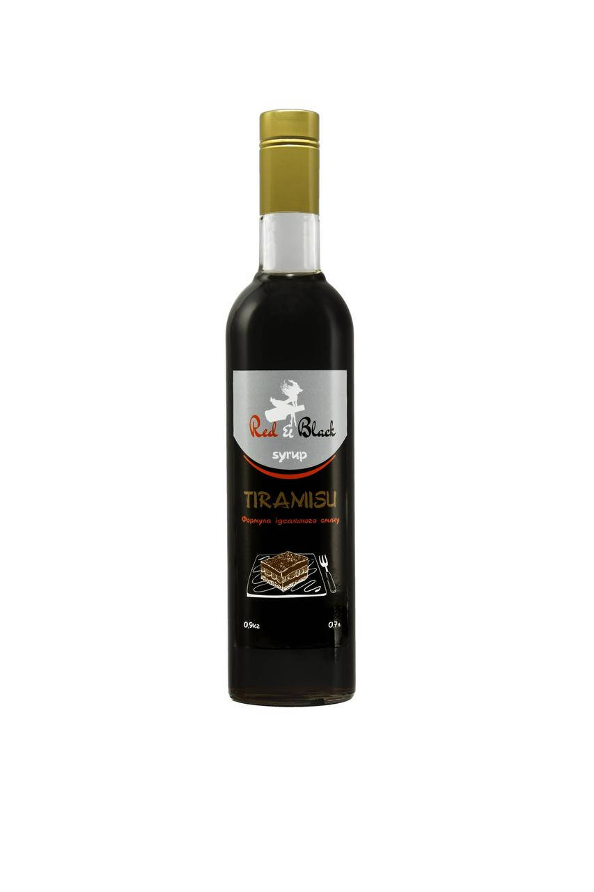 

Сироп ТМ "Red & Black" Тирамису 900 г