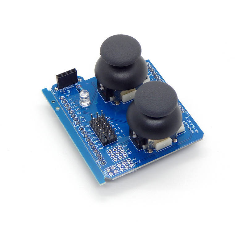 

Модуль двойного джойстика для Ардуино (PS2 JoyStick)