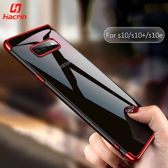 

Чехол с красным ободком Color TPU для Samsung Galaxy S10e, Красный