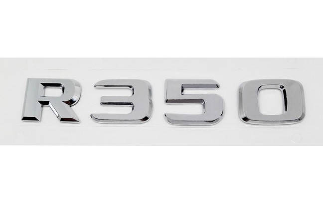 

Хромированная Эмблема Шильдик надпись R350 Мерседес Mercedes