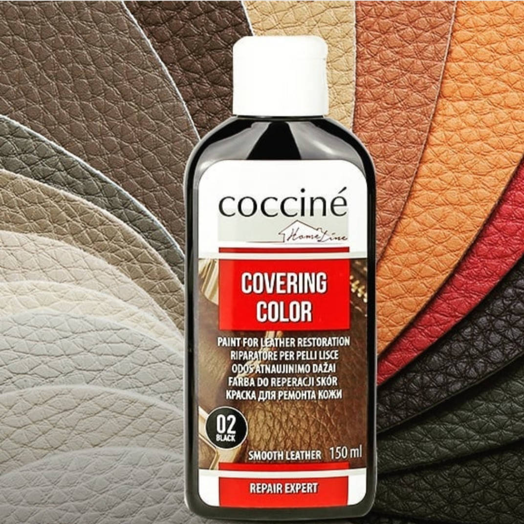 

Краска для восстановления кожи Coccine COVERING COLOR 150мл Темно-синий