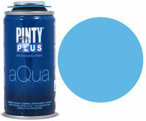 

Краска-аэрозоль на водной основе Aqua, Голубая насыщенная, 150 мл, PINTYPLUS