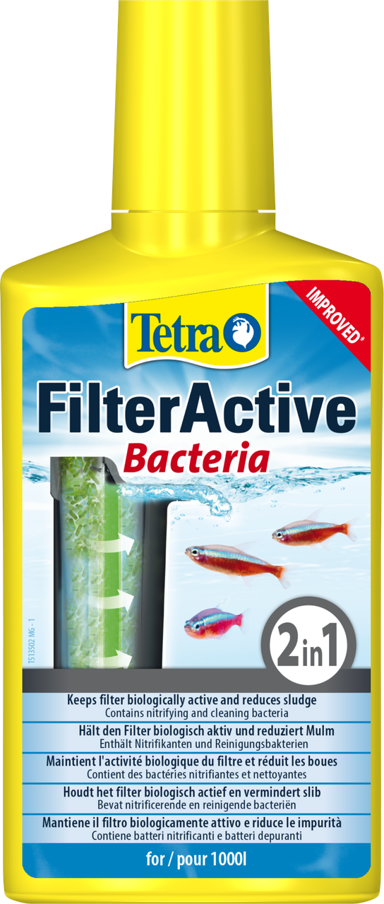 

Бактерии для фильтра Tetra FilterActive Bacteria 250 мл