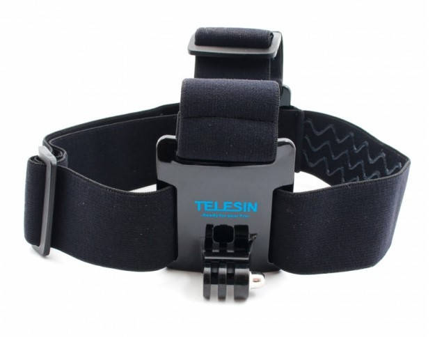 

Крепление на голову GoPro и других екшн камер Telesin, Черный