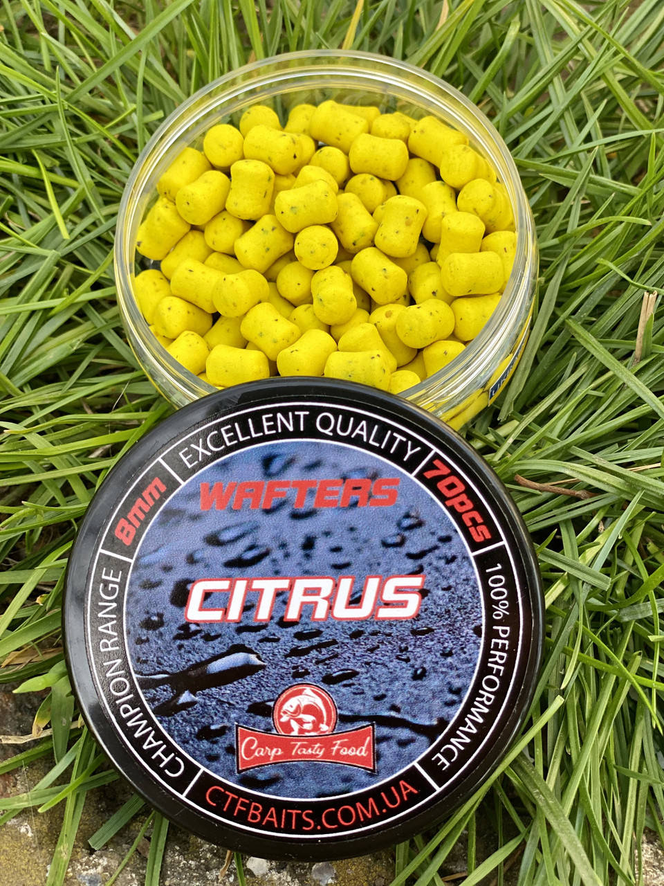 

Насадка с нейтральной плавучестью WAFTERS CITRUS 8*10mm