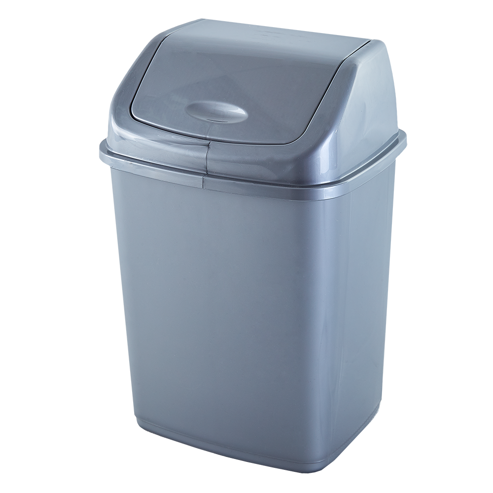 

Ведро для мусора 5л. (серое), Серый