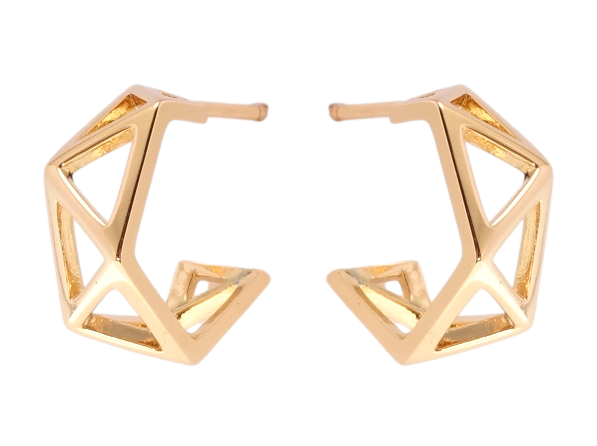 

Серьги Xuping QQMM Позолота 18K гвоздики (пусеты) "Фигурные"