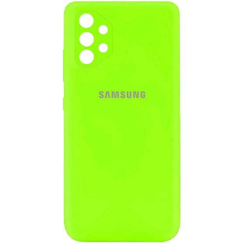 

Samsung A52 A525 4G чехол салатовый Silicone Case party, Зелёный