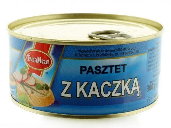 

Паштет утиный EvraMeat 300 g