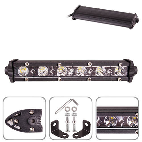 

Фара рабочеро света WLP - 18L6 SPOT 6Led*3W (180*28*45)10-30V/18W/6000K (WLP - 18L6)