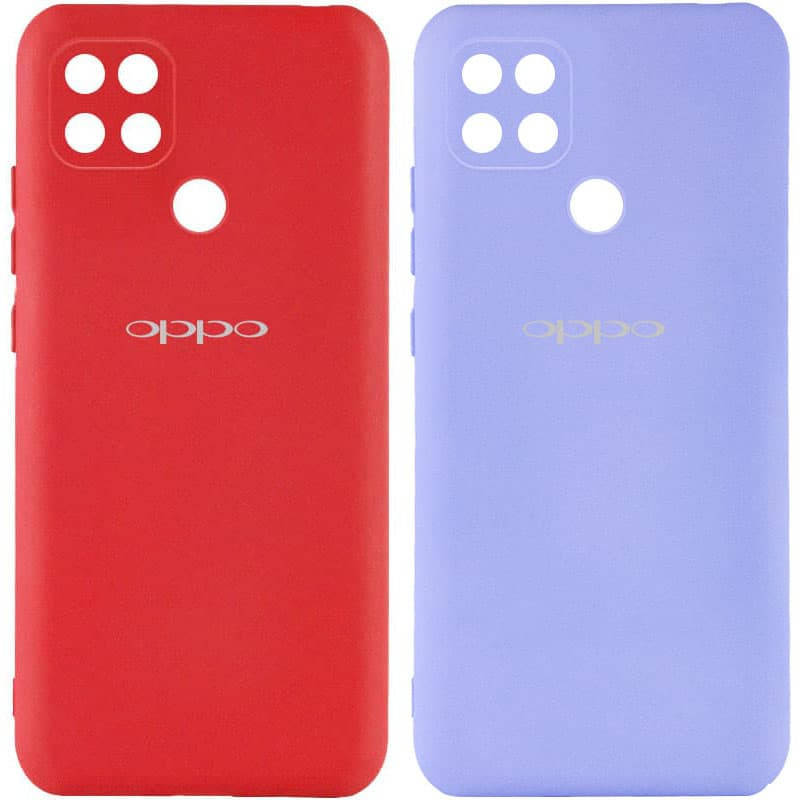 

Чехол на Oppo A15s, Oppo A15 / для оппо а15 / оппо а15с силиконовый А, Бордовый