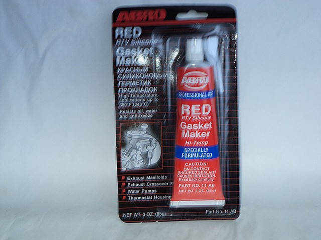 

Герметик прокладок высокотемпературный красный ABRO 11-AB