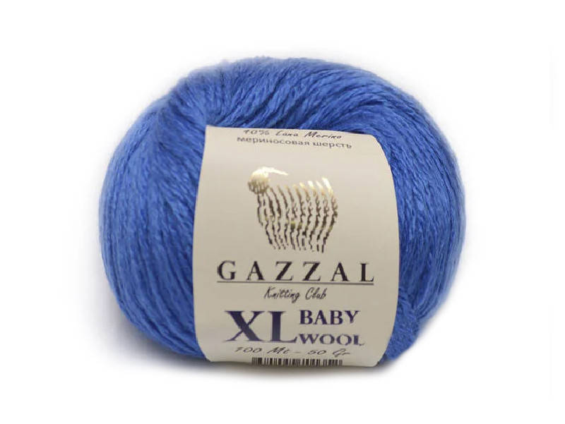 

Gazzal Baby Wool XL, ультрамарин №830, Синий