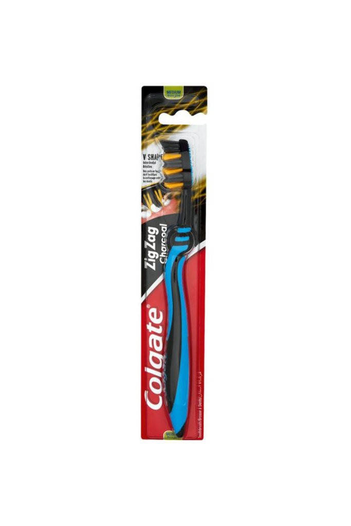 

Зубная щетка Colgate ZigZag Charcoal средней жесткости