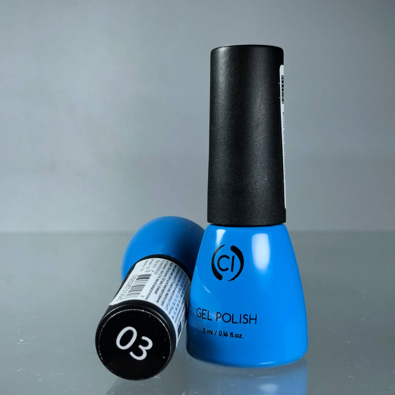 

Гель-лак для ногтей Colour Intense Gel Polish 5 мл № 003 Матовый Black Чёрный