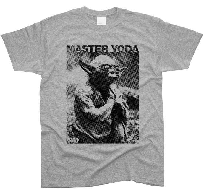 

Yoda 02 Футболка серый меланж, Мужская, XXL