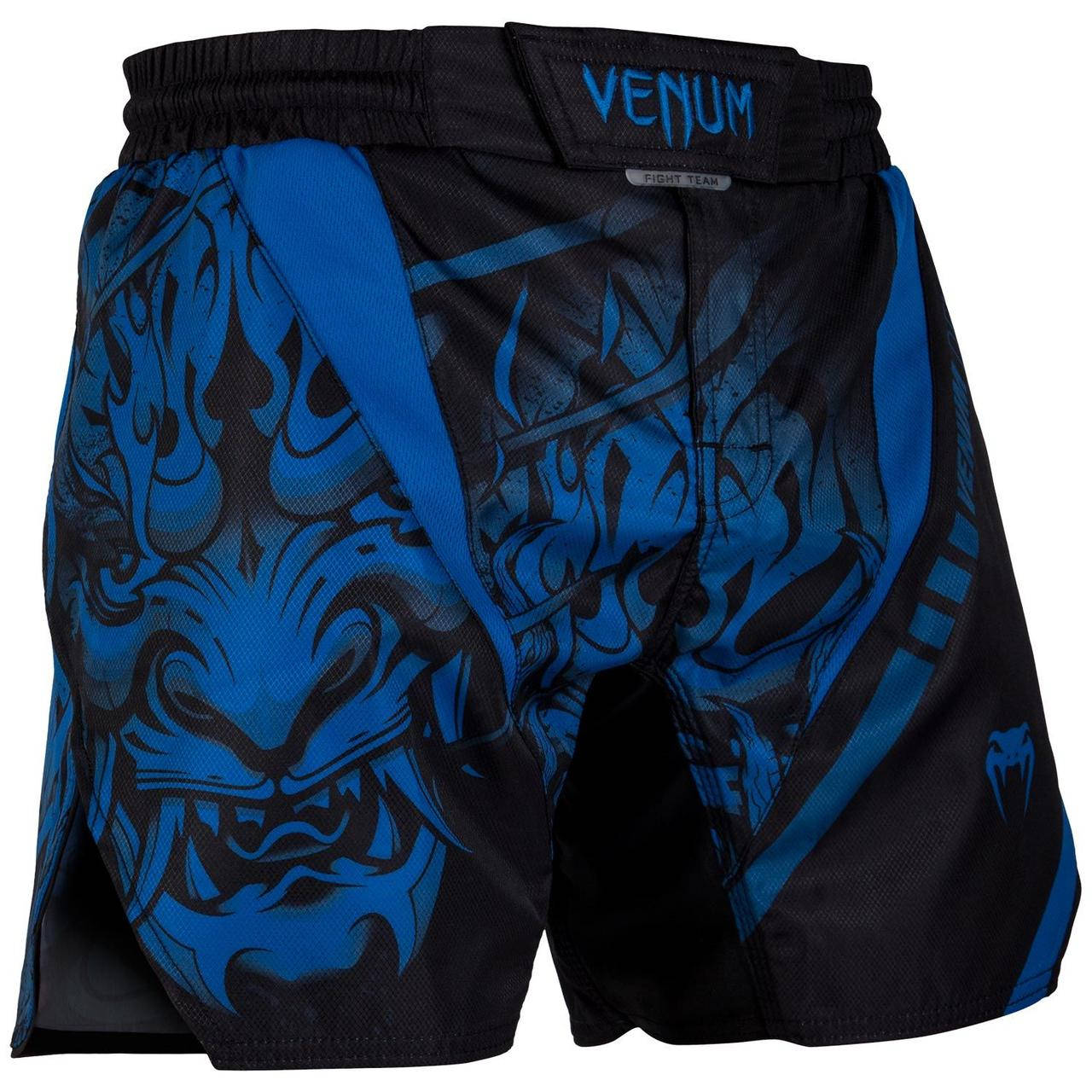 

Шорты для боевых искусств MMA Venum Devil Fightshorts Blue Black