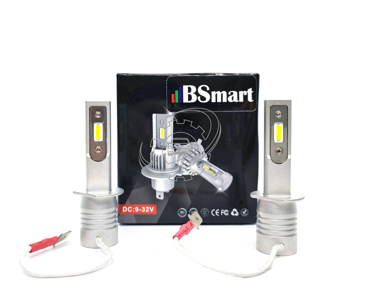 

Автолампы LED BSmart V10P диод CSP Южная Корея H1 7200Лм 30Вт 12-24В