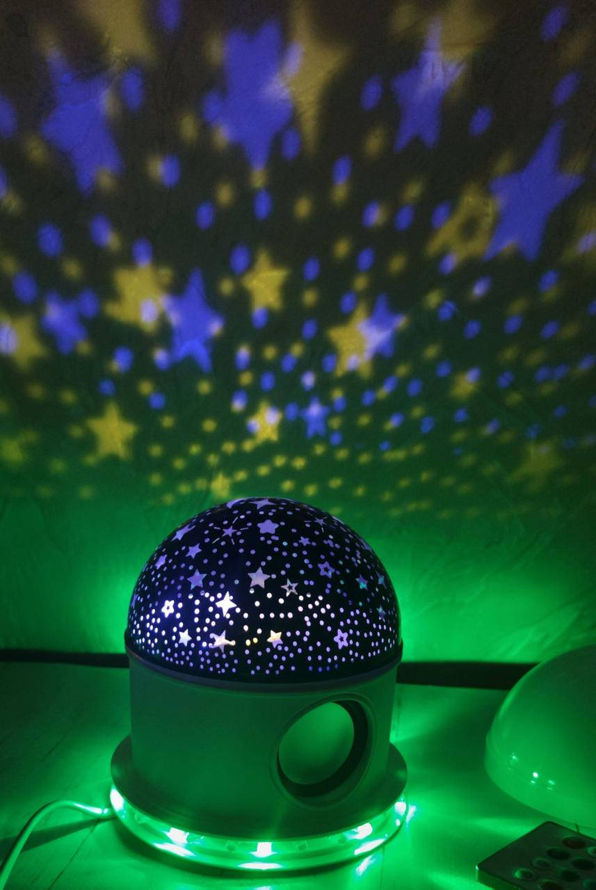 

Нічник зоряне небо з динаміком +Bluetooth \ ночник зведное небо с колонкой, Белый