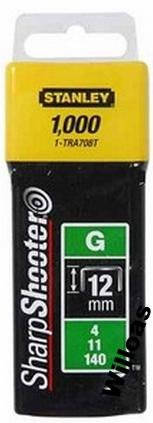 

Скоба 12мм 1000шт для степ тип G STANLEY 1-TRA708T